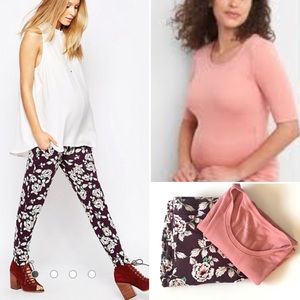 🌟HP🌟 Bundle of ASOS Maternity pants and GAP T